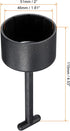 PATIKIL E27 Lamp Shade Socket Ring Removal Tool, 1 Pack Medium Base Threaded Shade Holder Rings Replacement Tool 10 Teeth by PATIKIL
