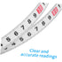 1roll ARTIBETTER Sticky Measuring Tape Metric Scale Self-Adhesive Ruler for Workbench Industrial-Grade Measuring Tool