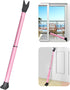 AceMining Upgraded Door Security Bar & Sliding Patio Bar, Heavy Duty Stoppers