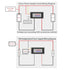 6pcs Digital Voltmeter Ammeter DC 100V 10A, Voltage Current Volt Amp Meter Tester, Dual LED Display Panel with Connect
