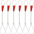 Cable Puller RLECS 6pcs Wire Traction Fish Tape Fastener Tool, Portable Cable Puller for Electrical Fish Tape