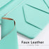 5 CoBak Server Book - Waitress Book Organizer with Zipper Pouch for Restaurant Waitstaff, Large Pockets with Pen