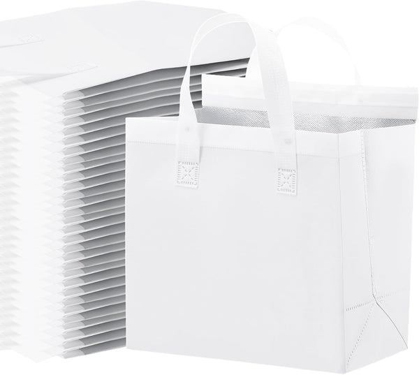 JOUTYFOR 50 Pcs Insulated Take Away Bags Bulk, Thermal Insulation Food Bag for