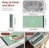 3 26" Okan Silicone Electric Food Warming Tray, Fast Full Surface Heating with Timer, Portable Rollable Versatile