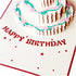 ONQendDv 3D Cards, Assorted Greeting Cards for Occasions Birthday Cards Cake Happy Birthday Greeting Invitation Cards