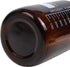 4 Pieces Amber Glass 1000 mL Graduated Round Lab Reagent Media/Storage Bottles with GL45 Blue Screw Cap