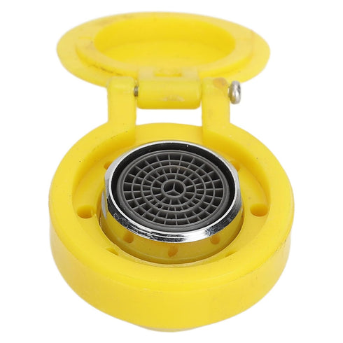 Yellow Eye Wash Spray Head, Premium Materials 304 Stainless Steel and ABS Materials, Portable Eye Washer, Compact Size and Lightweight Eyewash, for Laboratory, for Office
