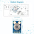 GY-906 MLX90614 High Precision Non-Contact IR Infrared Temperature Sensor Module for Arduino