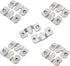 Luomorgo 10 Pack Z-Clips Flush Mount Bracket Heavy Duty Picture Hangers for Hanging Large Picture Displays