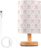Generic Pink Bows Hearts Small Desk Lamp for Bedroom Nightstand Bedside Lamps with