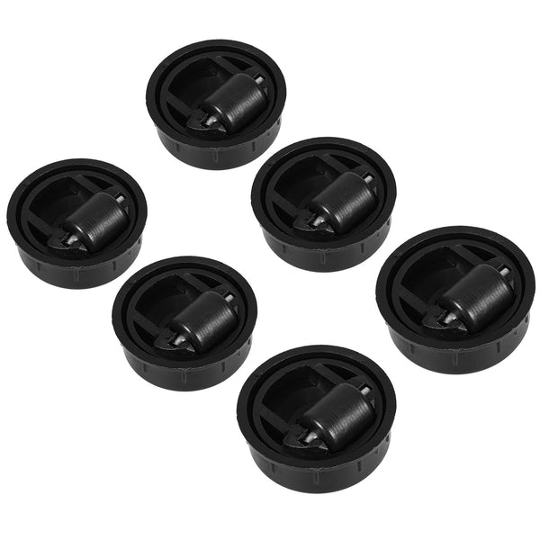 CALLARON 6pcs Heavy Duty Embedded Furniture Casters Replacement Wheels for Office Chair