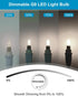 10 Pack G9 Bulbs Dimmable 5000K 4W 40W T4 450LM, G9 LED Daylight White, Equivalent Chandelier Lights, Bi-pin Base