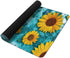 Modern Abstract Art Sunflowers Gaming Mouse Pad, XXL Large Desk Mouse Pad with Stitched Edges, Waterproof