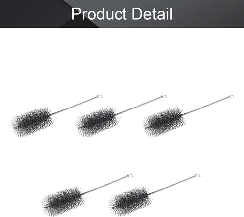 2.0-inch 12-inch 5PCs Utoolmart Steel Wire Cleaning Brush - Spiral Power Brush, Diameter Length