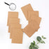 EUSOAR Blank Memo Scratch Pads, 24 Pack, A6 3.9" x 5.5", 60 Pages, Softcover Kraft Notebook, Unlined Travel Journal Set