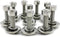 Bolt Fullerkreg 10 Sets Stainless Steel Hex Head Screws, 5/16-18x1-1/4", Bolts and Nuts Kit with Washers