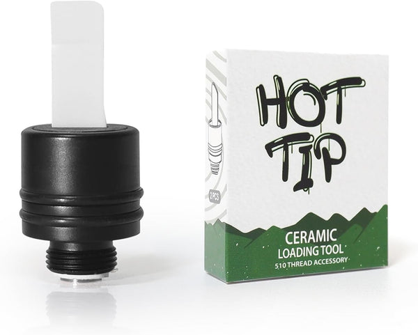 Ceramic Hot Knife Tip, Heating Multi-Tool for Slicing Wax or Viscous Oil (Black)