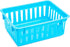 Bright Creations 12 Pack Small Plastic Classroom Storage Bins for Organization, School Supplies, 6 Colors