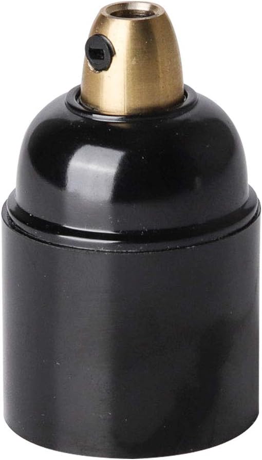 BRIGHTTIA Medium Base E26 Light Bulb Socket with Cord Grip - Replacement