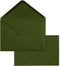 PONATIA 50 Pack A4 Olive Green Envelopes, 4 1/4 x 6 1/8, Perfect for Gift Cards & Wedding Details