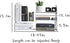 YGYQZ Small Bookshelf for Desktop Storage, Mini Cute Office Desk Shelves for Women and Kids
