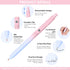 Gel Pens Fine Point Pens 0.7mm Black Smooth Writing Japanese Pen Aesthetic Office Essentials Nurse Desk Accessories Birthday Gifts for Women, Cool Teen Girl Gifts Trendy Stuff, School College Supplies