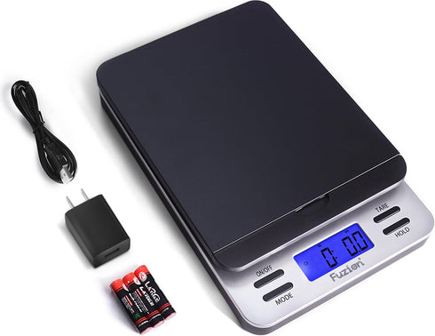 Fuzion Shipping Scale, Accurate Digital Postal Scale 86 lb/0.1 oz with Hold and Tare Function