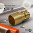 XFITTING 10 Pieces 1/2'' Pex A x 1/2'' Female Sweat Adapter, F1960 Expansion Female Sweat