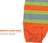 Ergodyne unisex adult Two-tone Class E Pants Orange Small-Medium US