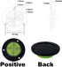 50X13mm Spirit Level Tool, Round Spirit Level Bubble Calibration Bubble Level Measuring Instruments Tool (5 packs)