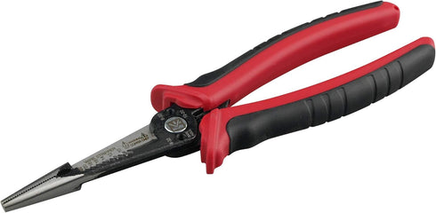 K601 6-In-1 Combination Wire Service Tool, Stripping, Crimping, Gripping Pliers, 8-1/2" Electrician Pliers