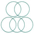 uxcell Fluorine Rubber O-Rings, 90mm OD 85.2mm ID 2.4mm Width FKM Seal Gasket for Machinery Plumbing, Green, Pack of 5