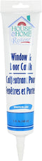 Red Devil 0848 Premium Window & Door Caulk, 5 Fl. Oz, White, House & Home Restore