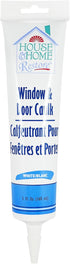 Red Devil 0848 Premium Window & Door Caulk, 5 Fl. Oz, White, House & Home Restore