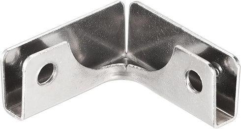 Glass Fixing Clip, 6pcs for 3-6mm L-shaped Glass - Reinforced Bracket Clamp for Display Cabinet, Fish Tank
