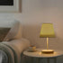 GOODOLD 3 6x11 Sage Green Solid Table Lamp for Bedroom, Lighting Modes LED Bedside Lamps Fabric Shade Desk Lamp
