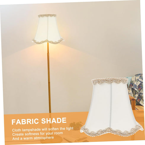 1pc jojofuny Fabric Lampshade Wall Light Wall Sconce Wall Lamp Shade Craft Lights Home Lamp Shade Vintage Floor