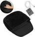 ZJchao Heated Pad, Hand Warmer Pad USB Heated Computer Mousepad for Men Women Desk Accessories (Black)