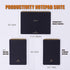Productivity Notepad Suite - Bestselling Set of 3 Notebooks, Weekly Planner, Goal Setting & 1:1 Meeting Notes