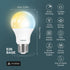 Linkind Matter Smart Bulb, Soft White to Daylight Tunable, Alexa Compatible, A19 E26, 800LM, 60W, 4-Pack