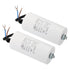 PATIKIL CBB60 60uF Running Capacitor, 2pcs AC 450V 50/60Hz Cylinder Bottom with Screw for Washing Machine, Water Pump