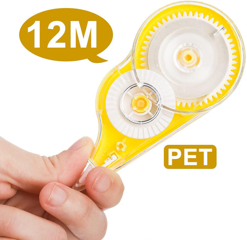 Nicunom 36 Pack Correction Tape, 39 Feet White Out Correction Tape with Easy to Use Applicator for Instant Corrections,