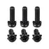 Wcone M4 14mm 6 Screws Designed for Specific LG TV Stands, with Integrated washers and Black Oxide Finish
