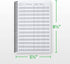 The Superior Register's Premium Check Book Register & Debit Card Ledger Notebook - Standard Edition, Blue