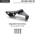 SANKINS Black Anti-Sag Gate Kits for Wooden Fence, Gate Support Cable Kit Hardware, 1 Pack Outdoor Repair Kit