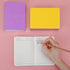 EUSOAR Softcover Pocket Notebook, A6 24 Pack, 3.9" x 5.5", 60 Pages Lined Kraft Notebooks, Mini Memo Notepad, Travel