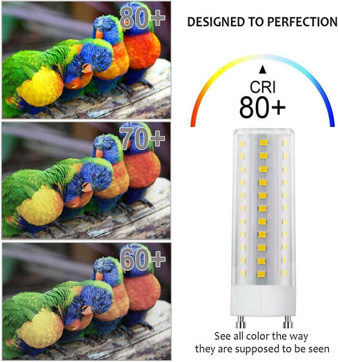 GU24 Bulb 4000K T2 13W 18W 23W Bulb GU24 Bulb 120V Non-Dimmable 10W Pack 2 Cheopha LED Natural White, Spiral CFL Light
