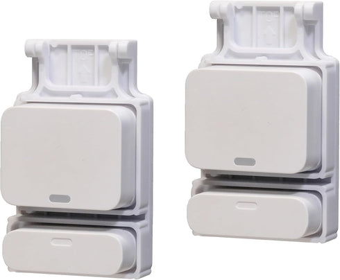 Crvicv Garage Door Bracket Compatible with SimpliSafe Entry Sensor, Easy Setup, Durable Build,