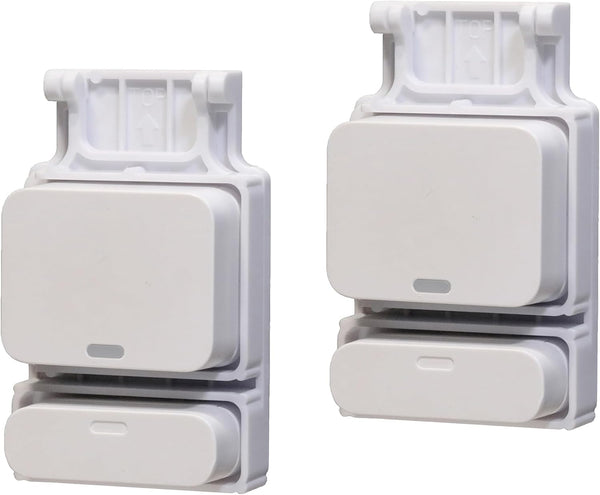 Crvicv Garage Door Bracket Compatible with SimpliSafe Entry Sensor, Easy Setup, Durable Build,
