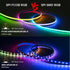 WS2812B 9.84FT 5V 5mm 160LEDs/m 480IC IC RGB COB LED Strip Individual Addressable Smart RGB Thin Dream Color Strips
